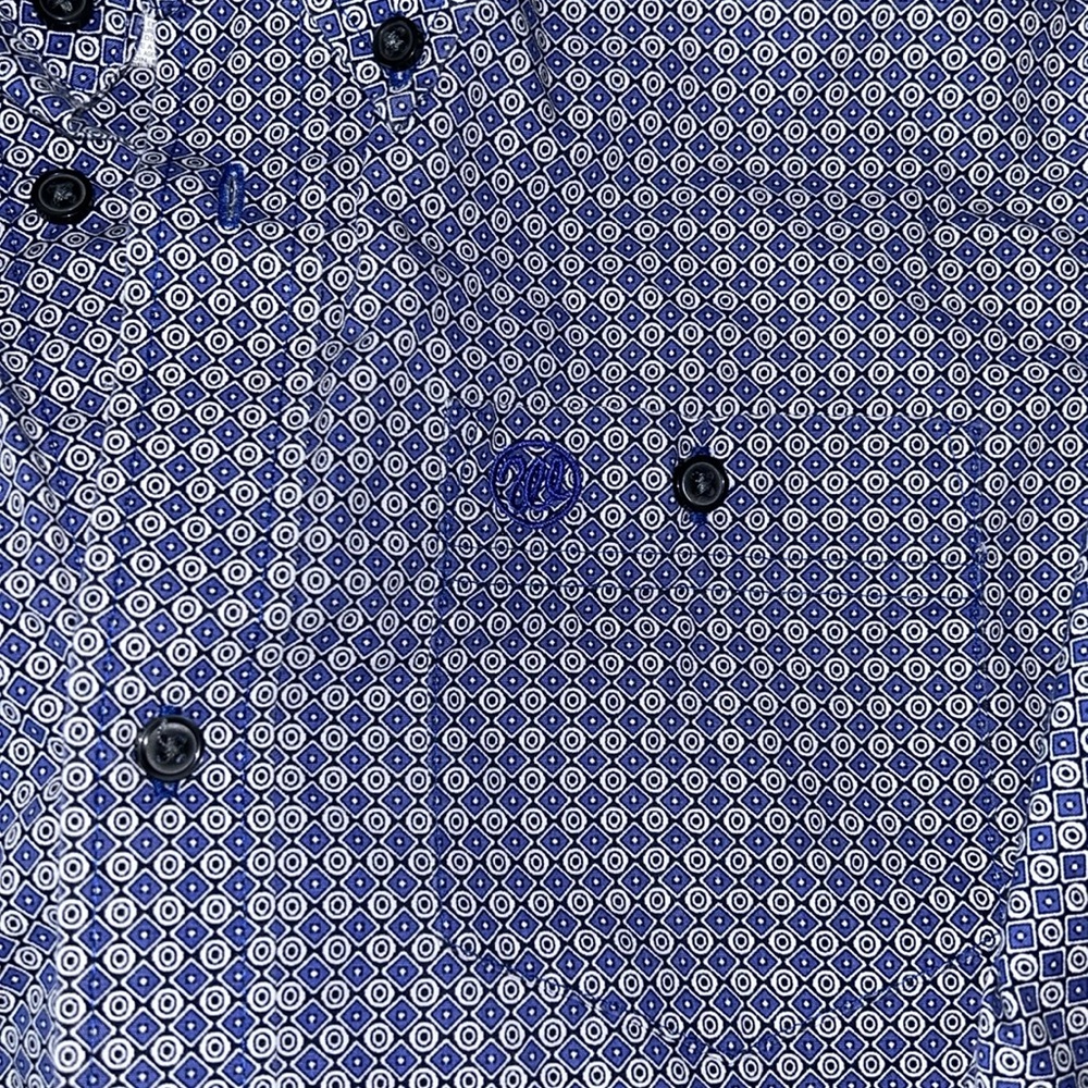 Blue Wrangler button down Large - Picture 2 of 4